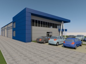 Proizvodni pogon sa upravnom zgradom