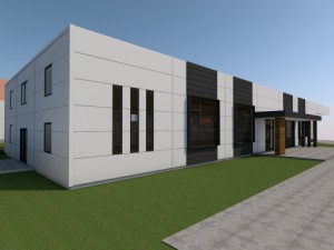 Salon pločastog materijala Hrast komerc